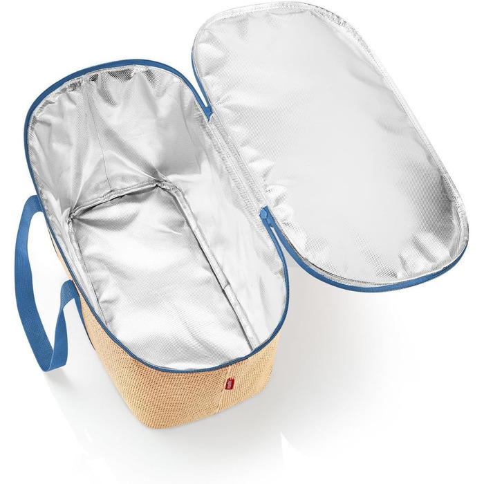Сумка-холодильник Reisenthel Raffia Blue - зручна для пікніка, покупок та подорожей