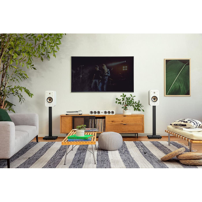 Центральний динамік Polk Audio Signature Elite ES35, висока роздільна здатність, Dolby Atmos/DTSX, білий