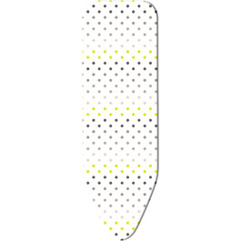 Надширокий еластичний чохол для прасувальної дошки Minky, сірий, 122 x 43 см (110 x 35 см)