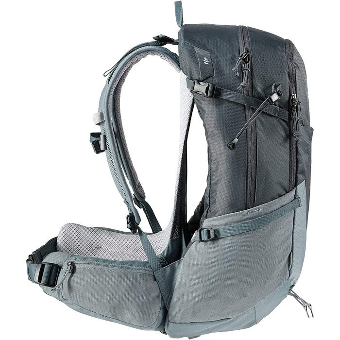 Наддовгий туристичний рюкзак (29 літрів, графіт-сланець, комплект з жіночим похідним рюкзаком), 29 EL -