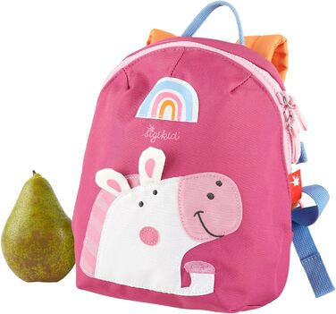 Міні-рюкзак SIGIKID Дитячий рюкзак для ясел, дитячого садка, екскурсій рекомендований для дівчаток від 2-х років (рожевий)
