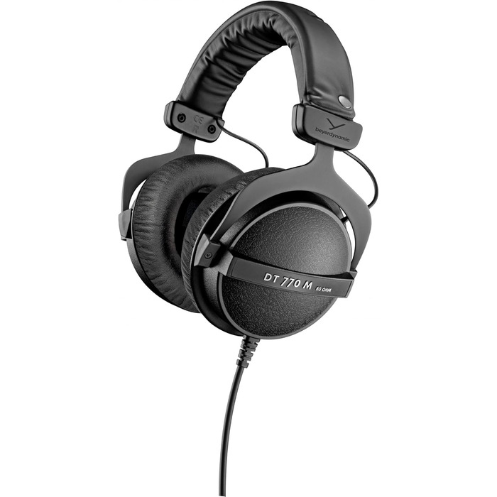 Накладні навушники beyerdynamic DT 770 M, високе зовнішнє шумозаглушення, моніторинг 80 Ом