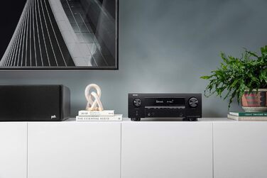 Канальний AV-підсилювач Denon AVC-X3700H, 8K, Dolby Atmos, Alexa, HEOS, чорний (2020), 9.2-