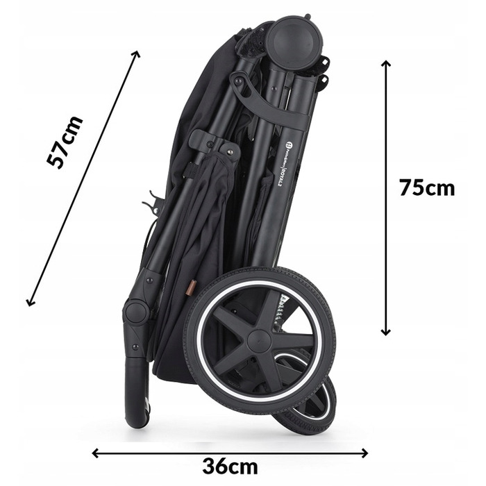 Дитячий прогулянковий візок Petite&Mars Royal 3 BLACK Mature Olive