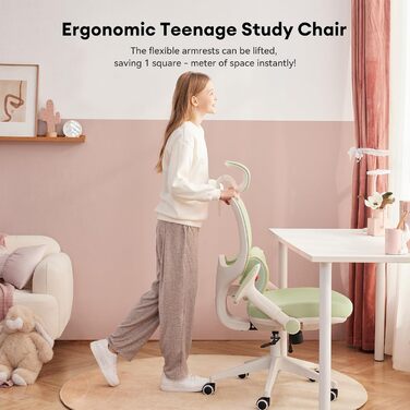 Крісло офісне MUSSO T30 ергономічне, регульоване, з підтримкою попереку та підлокітниками, поворотне, дихаюче, для офісу