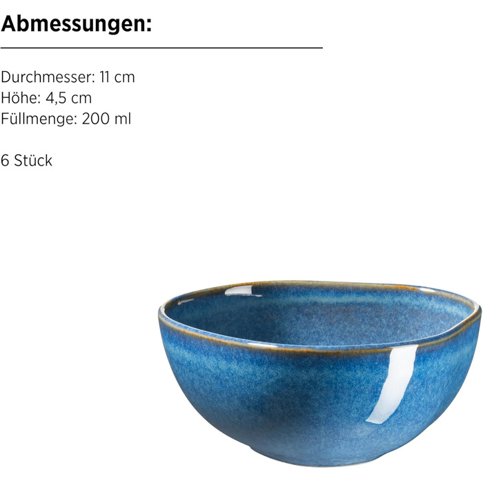 MÄSER Cordelia: Кавовий сервіс на 6 осіб (12 предметів) з кераміки, колір Sand Grün