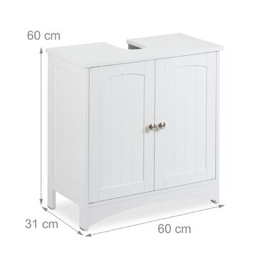 Підставка під раковину Relaxdays з дверцятами