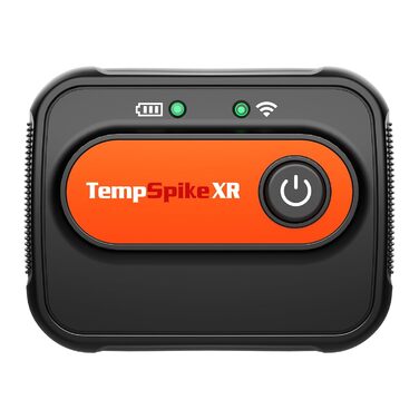 ThermoPro TempSpike Бездротовий термометр для гриля з радіусом 300м, цифровий, з двома зондами, для приготування м'яса, BBQ, рідини та кухні. Можливість посилення сигналу до 600м.