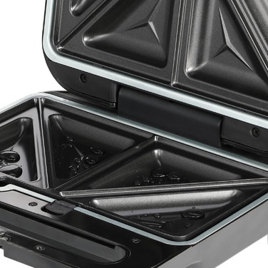 Контактний гриль XXL 3в1 Чорний/Сріблястий 1000W