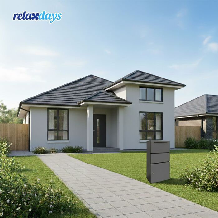 Металева пожежна скринька Relaxdays