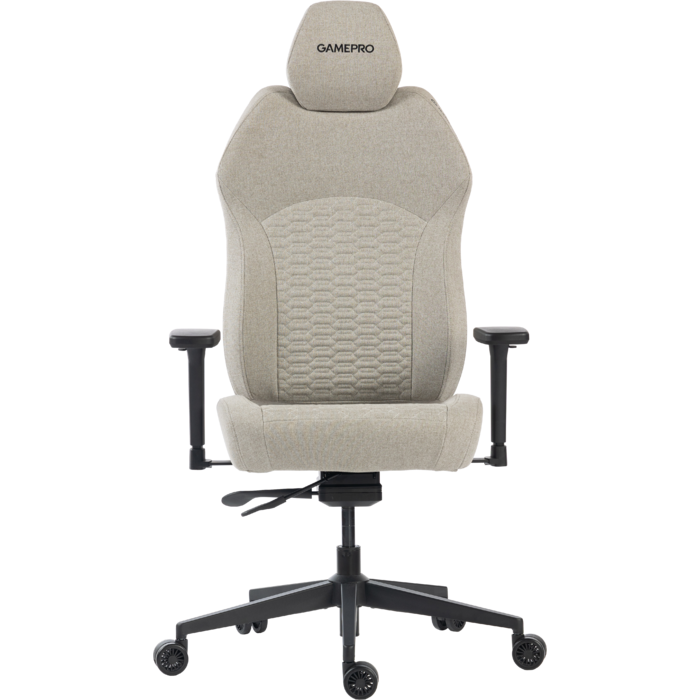 Крісло ігрове GamePro GC760LG Fabric Light Gray