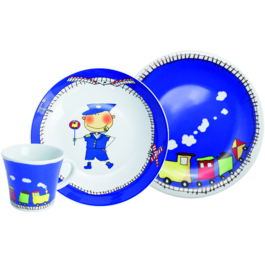 Набір дитячого посуду 3 предмети Magic Grip Дитячий посуд Adventure Express Kahla