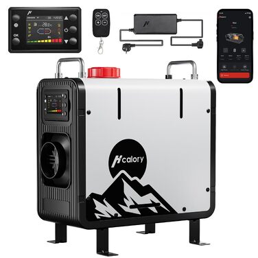 Дизельний автономний опалювач 8kW Blazecore Station 2 (12/24V) з Wi-Fi, адаптер 220V, 10-рівнів регулювання температури, для авто та вантажівок