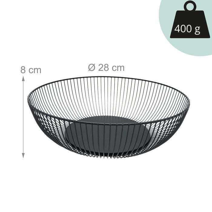 Таз для фруктів та овочів Relaxdays (металевий)