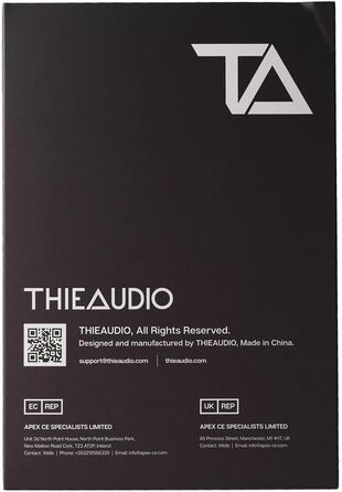 Внутрішньоканальний монітор LINSOUL THIEAUDIO Hype 2, 2DD2BA, HiFi, знімний кабель, фіолетовий