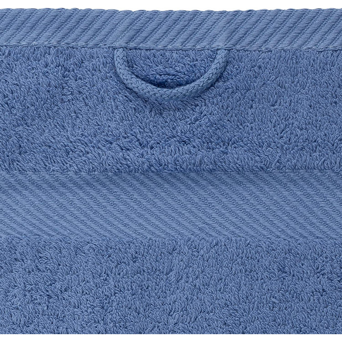 Набір рушників Luckytowel 50x100 см великий 100 бавовна, 600 г/м Набір рушників Oeko-Tex 8 упаковок (50 x 100 см, синій)