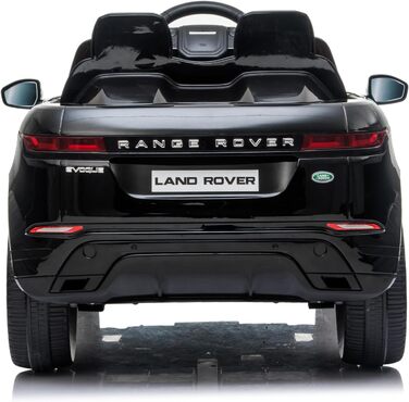 Дитячий електромобіль Range Rover Evoque 12V, ліцензія, білий/чорний