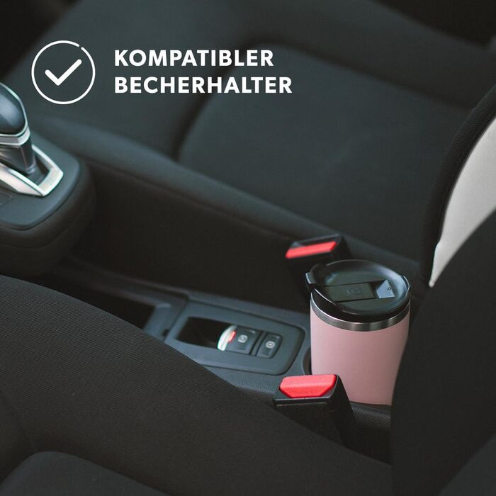 Термокружка QWETCH 350 мл з нержавіючої сталі - для кави та чаю, 6 год гаряча, 12 год холодна, BPA-free, без витоку, багаторазова, для подорожей