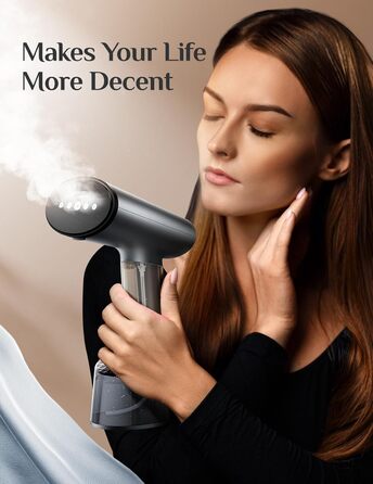 Портативний відпарювач для одягу Mioduro: швидке нагрівання, 1400 Вт, великий резервуар 300 мл