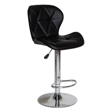 Кресло Hommex Martini Black (арт. H-445 Black/Сhrome base)