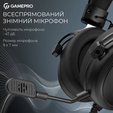 Бездротова ігрова гарнітура GamePro Asgard Skald (HS850B)