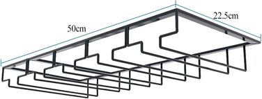 Тримач для винних келихів TentHome для підвішування, 5 рядів, в т.ч. гвинти для бару, дому, кафе, кухні