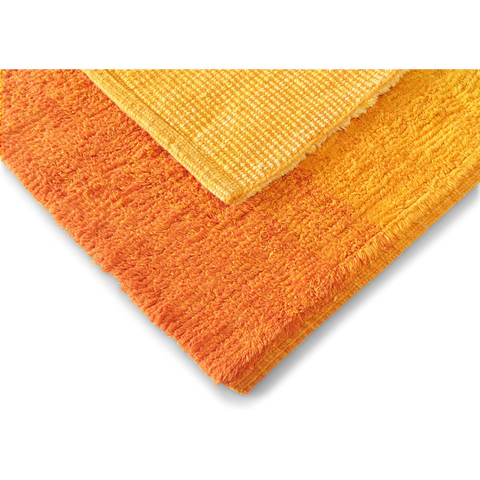 Кольоровий килимок для ванної Dyckhoff-100 органічна бавовна-1500 г / м2 - 544 662 шт. (60 х 100 см, жовтий)