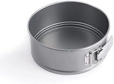 Набір форм для випічки KitchenAid з алюмінізованої сталі, 20см та 24см, антипригарне покриття без PFAS, для духовки, придатні для миття в посудомийній машині, сірий (3 шт.)