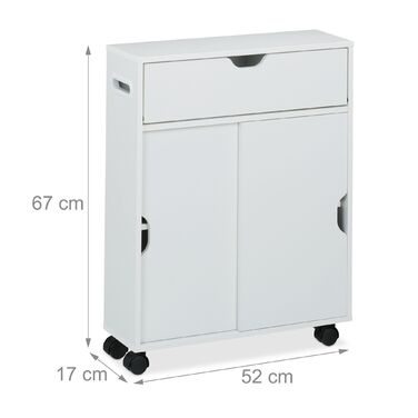 Relaxdays Вантажний мінівен з розсувними дверима