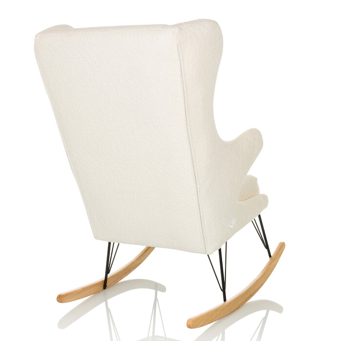 Крісло-шезлонг MAPOON, оббивка Bouclé, білий колір, hjh LIVING