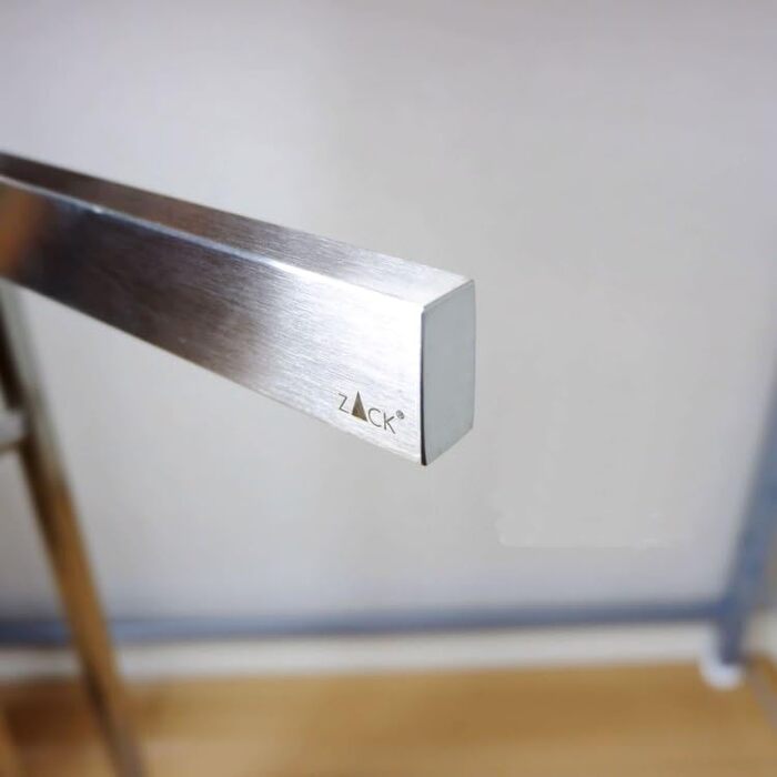 Підставка для рушників ZACK 'LINEA', нержавіюча сталь, матова, 80.0 x 15.0 x 38.5 см