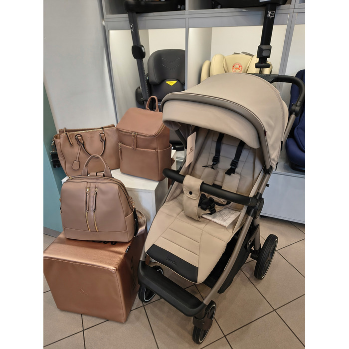 Дитячий прогулянковий візок Carrello Bravo SL Deluxe CRL-5520, колір Shale Beige