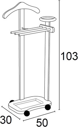 Дзеркало для спальні Arredamenti Italia ANTIMO, дерево, чорний колір