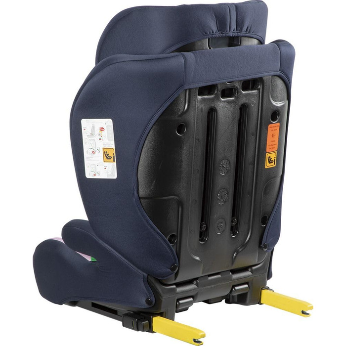 Автокрісло Disney Frozen з ISOFIX для дівчаток 100-150 см з Ельзою, Анною та Олафом на фіолетовому