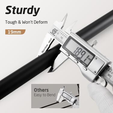 Тримач для паперових рушників KES з мармуру та нержавіючої сталі SUS304, підстільний, чорний, 14 см