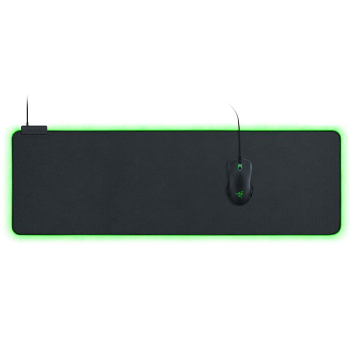 Килимок для миші Razer Goliathus Extended Chroma - великий, RGB, з тканиною поверхнею, чорний