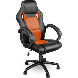 Офісне крісло TRESKO Racing Executive Chair, 14 кольорів, м'які підлокітники, кулісний механізм, протестовано SGS