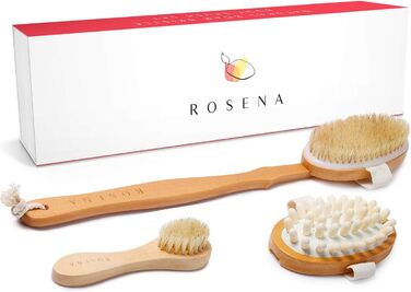 Набір сухих щіток для сяючої шкіри - Natural Brush Spa Kit