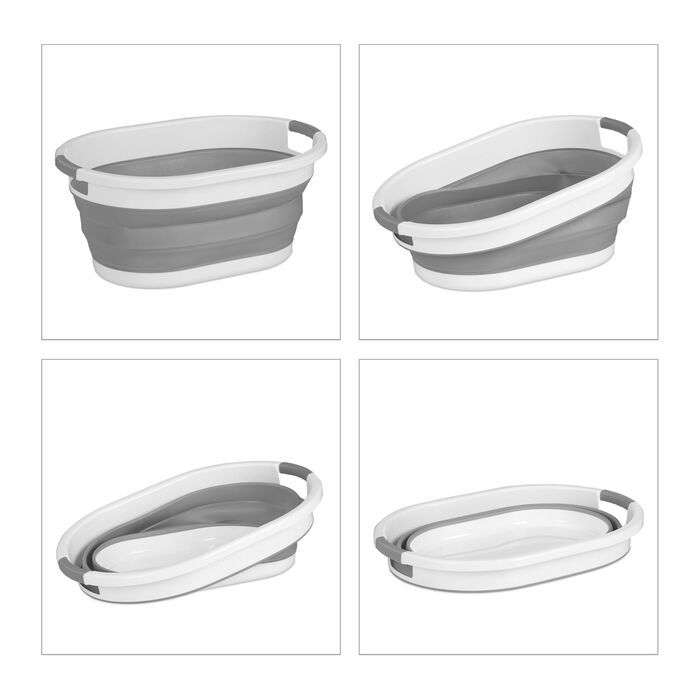 Відкидний кошик для білизни Relaxdays, 36 літрів