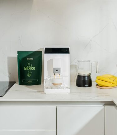 Кавомашина Incapto Aura Vollautomatische Kompaktkaffeemaschine: автоматична, компактна, з вбудованим млином, 19 bar, 2 чашки, 1.5л, термоблок, автоочищення