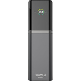 Power Bank STRONG S-19, 12000mAh, 176W, USB-C PD 3.1 + UFCS, TFT-дисплей, для iPhone, Galaxy, MacBook, iPad, 12000 мАг