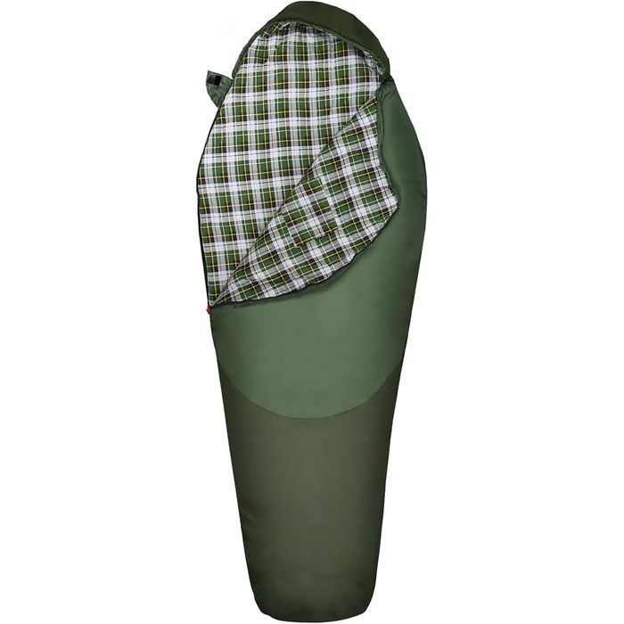 Туристичний спальний мішок WKFAMOUT Flanell 500GSM, -12℃ до 0℃, зимовий, для дорослих і дітей, 3-4 сезони, машінне прання, для кемпінгу та подорожей
