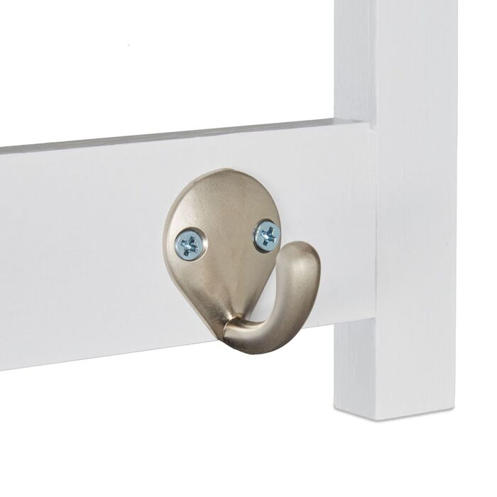 Настінна вішалка Relaxdays з полицею