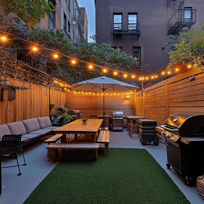 LED гірлянда для зовнішнього використання 9 м, диммувана, з пультом, 75 LED, тепле світло, IP45, для саду, балкону, тераси, кемпінгу та вечірок