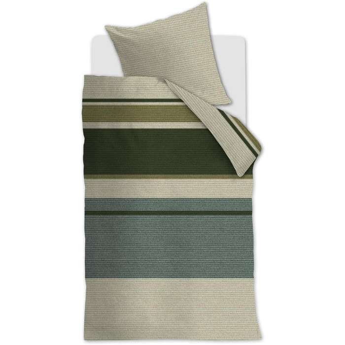 Комплект постільної білизни Beddinghouse Renforc Raya Colour Green Розмір 155 х 220 см 1 шт. 80 х 80 см