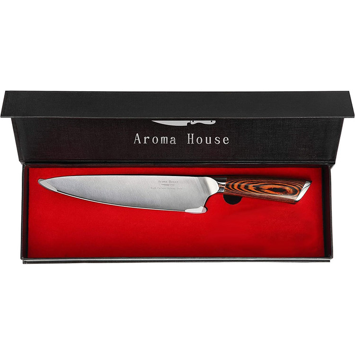 Професійний ніж для кухні Nakiri, 7 дюймів, ніж-сіка, з високоякісної нержавіючої сталі, гостре лезо для кухні та ресторану