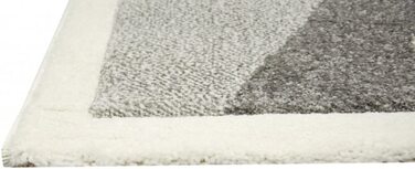 Дитячий килимок ігровий килимок дитячий килимок з веселкою єдинорога сірого кремового кольору (круглий 80 см в діаметрі)