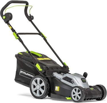 Електричний газонокосарка Murray LE320E 2-в-1: 1200W, ширина 32 см, об'єм травоспікача 27 л, для невеликих газонів, ергономічна ручка, захист від перевантаження