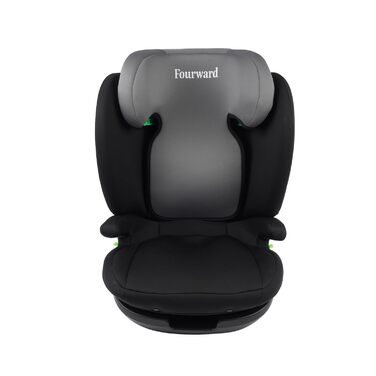Автокрісло Fourward для дітей 0-36 кг, 360° обертання, ISOFIX, 5-точкова система безпеки, чорний колір