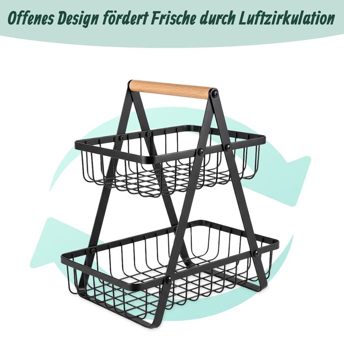 Підставка для квітів Relaxdays з 2 ярусами